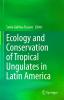 Cubierta para Ecología y conservación de ungulados tropicales en Latinoamérica